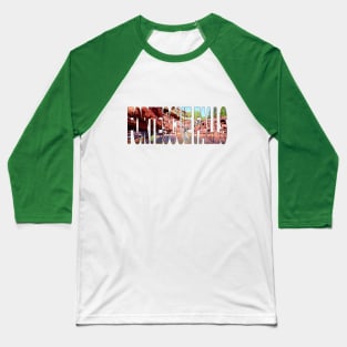 FORTESCUE FALLS - Karijini Western Australia Baseball T-Shirt